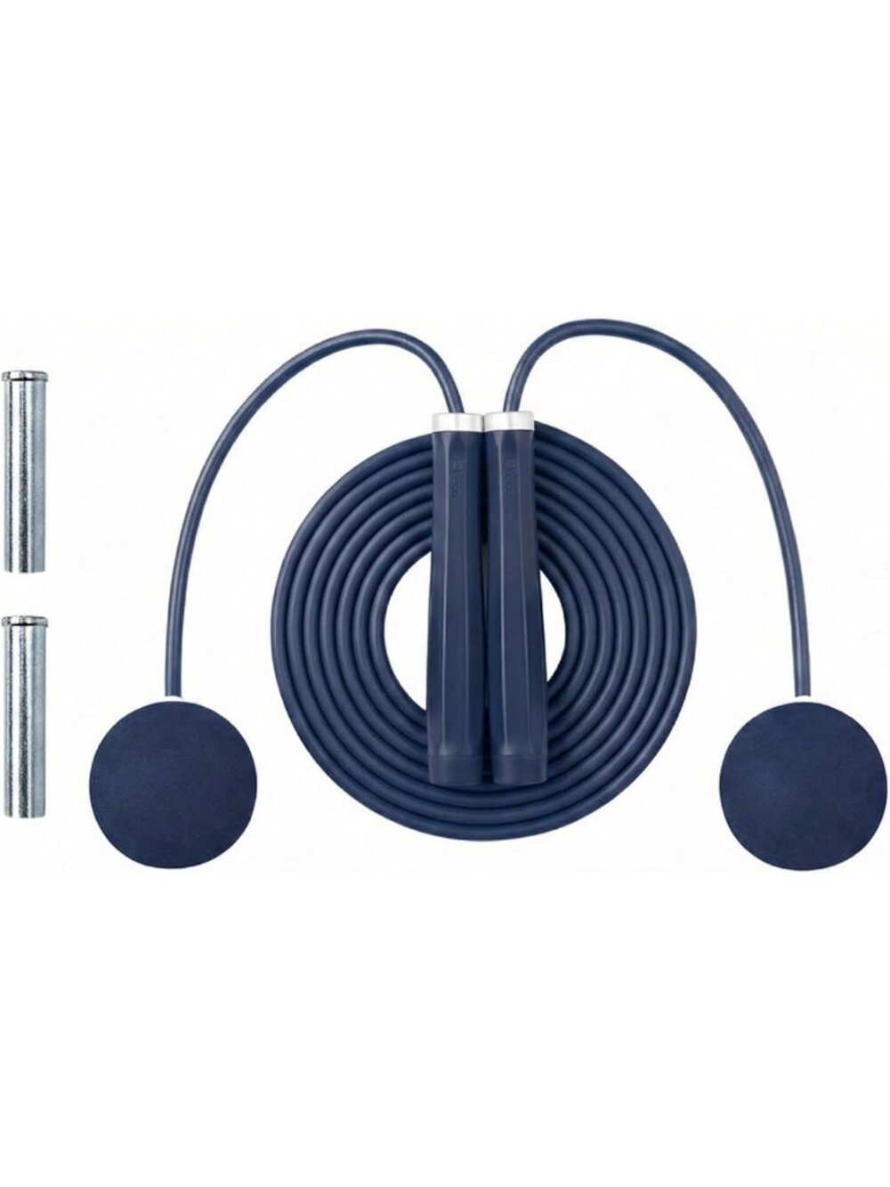 2-in-1 Weighted Jump Rope - Cordless Skipping Rope for Home Gym, Adjustable